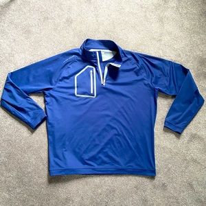 Peter Millar Forged Performance Quarter Zip Golf Pullover